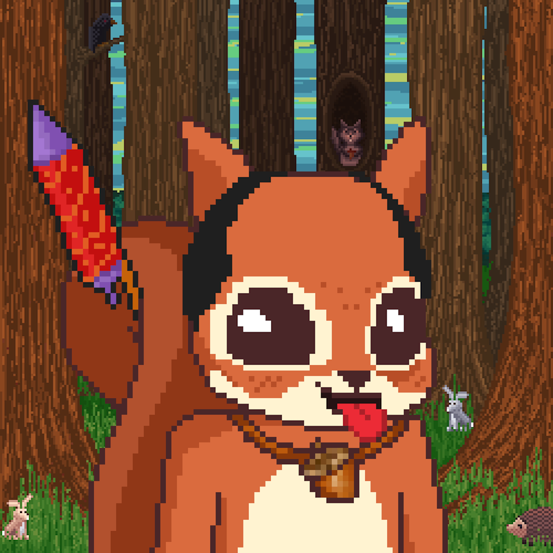 Pixel Squirrels #5535